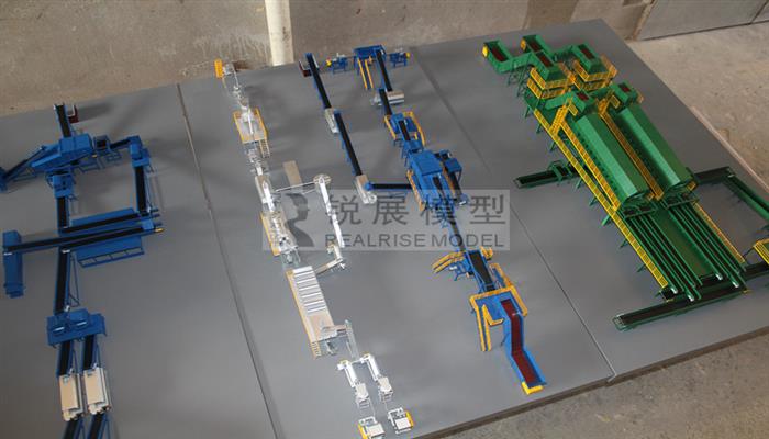 垃圾成套设备模型