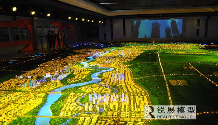 城市总体规划沙盘模型